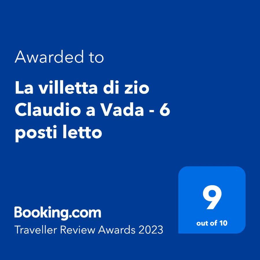 La Villetta Di Zio Claudio A Vada - 6 Posti Letto Buitenkant foto